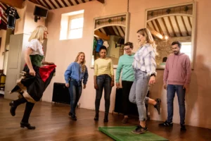 Learning Riverdance in a traditional pub