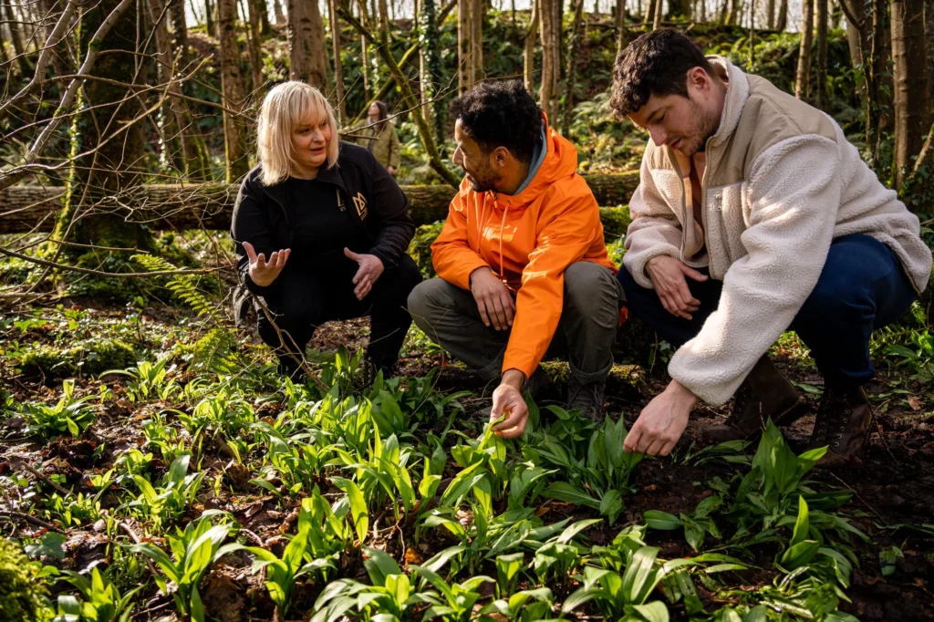 Forage the wilds and cook in a certified organic restaurant