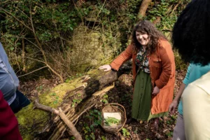 Forage the wilds and cook in a certified organic restaurant