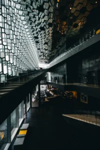 Harpa Concert Hall and Conference Center in Reykjavik
