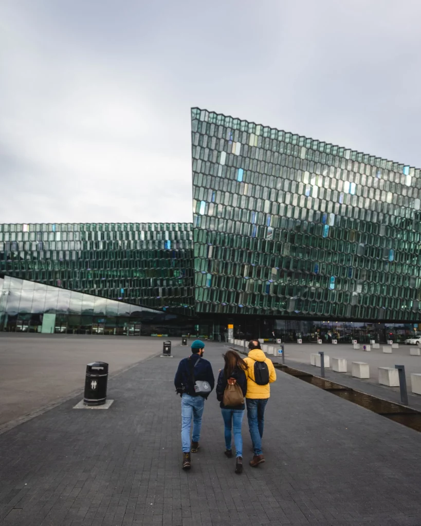 Harpa Concert Hall and Conference Center in Reykjavik