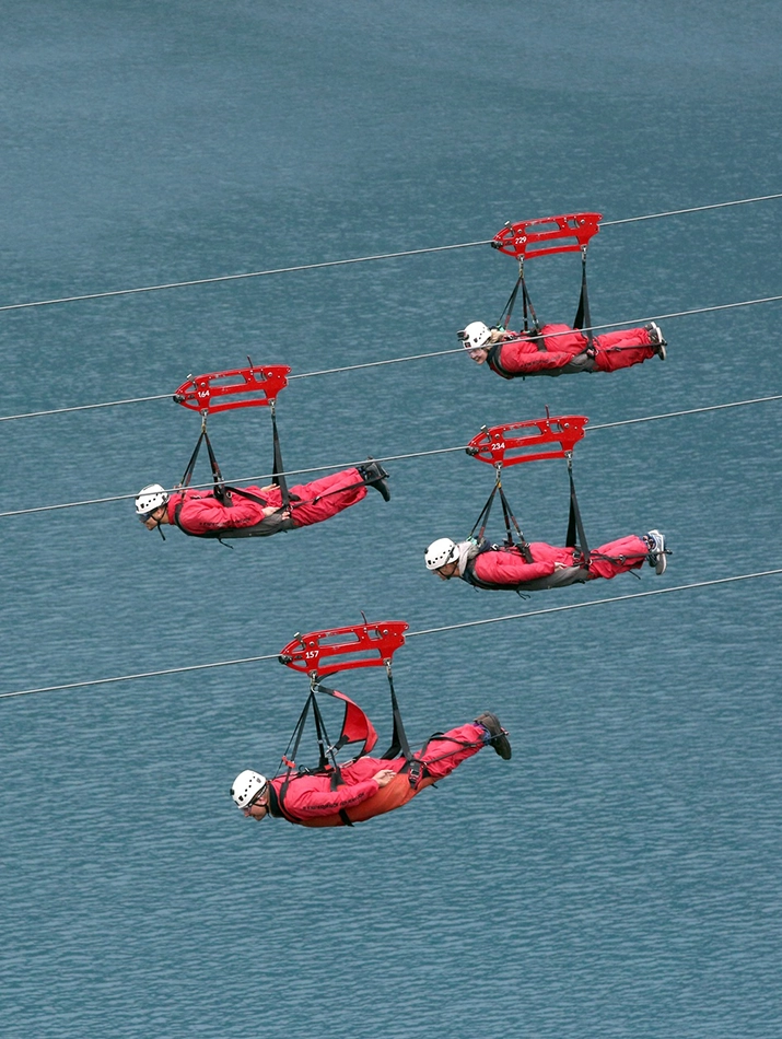 Zip lining in Wales | Incentives | Horizons