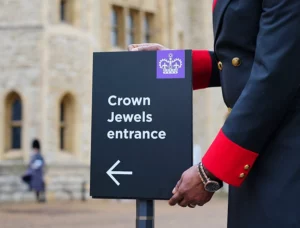 Private viewing of the crown jewels