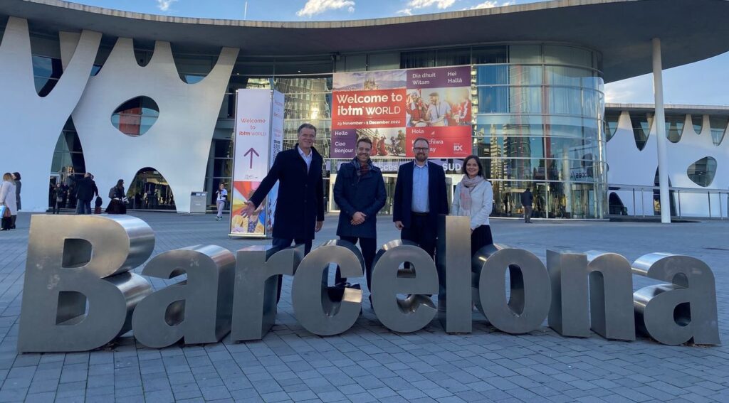 It’s day 2 at IBTM in Barcelona!