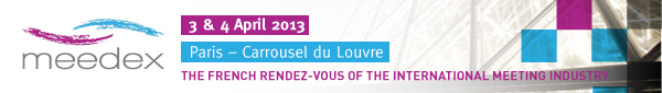 Rendez-vous à Meedex – Meeting Destinations Experts les 3 et 4 avril prochain!