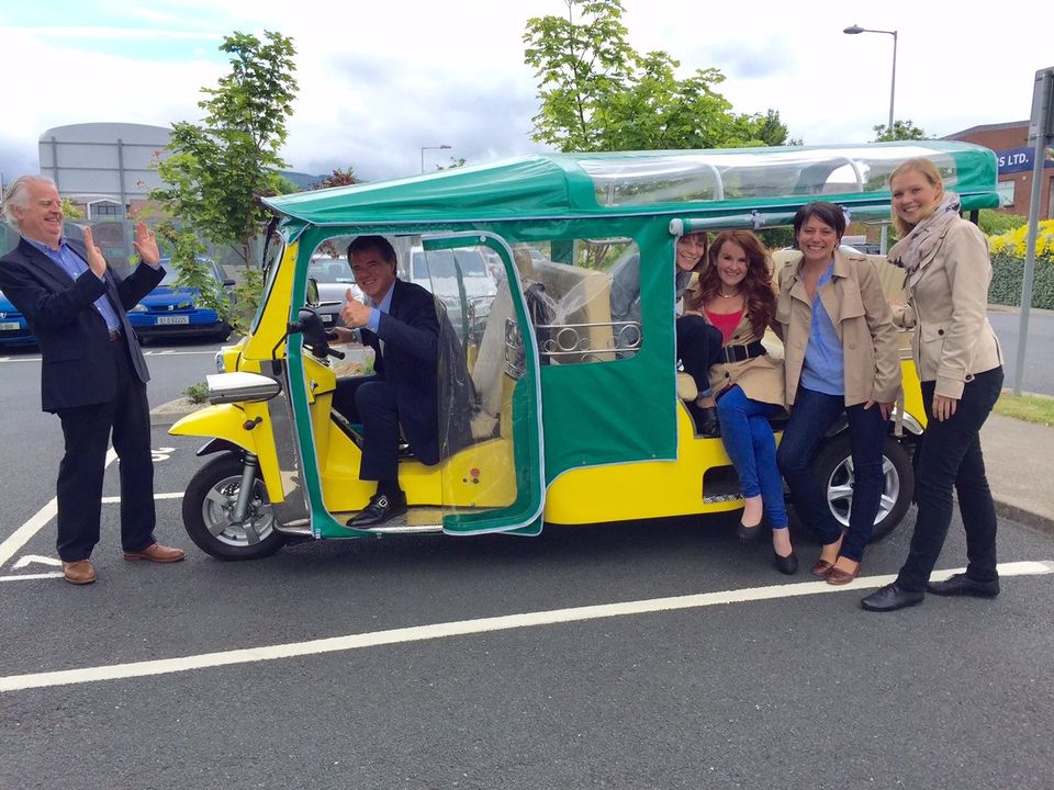 Big thank you to Tuk Tuk Dublin for coming to us today!