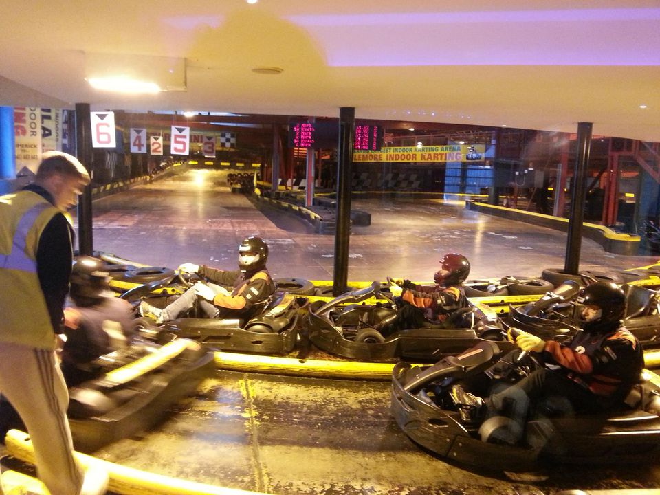 Our last Group went Karting at Kylemore Karting.
