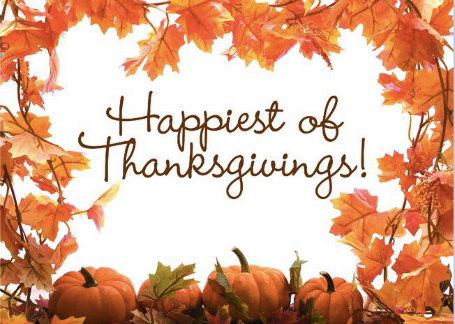 Happy Thanksgiving to all our American friends !