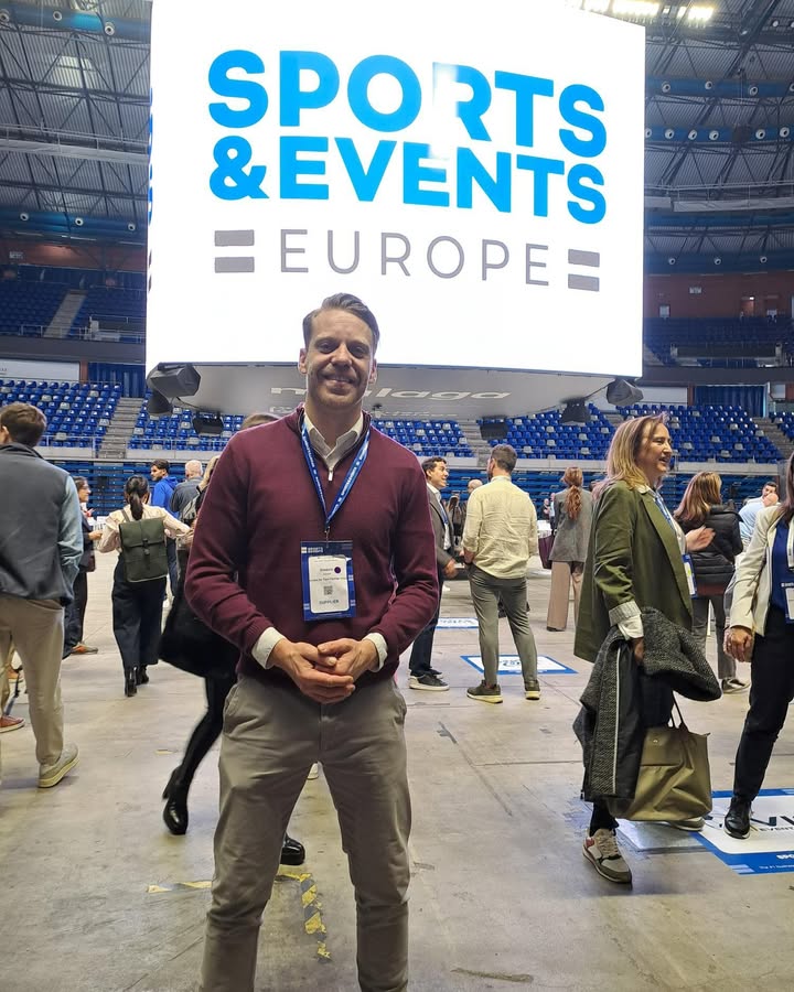 Frederic Kiesel at Sports & Events World in Málaga!
