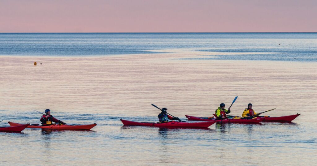 Team building, the Scottish way.